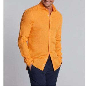 Cafe Coton Slim Fit Linen Shirt